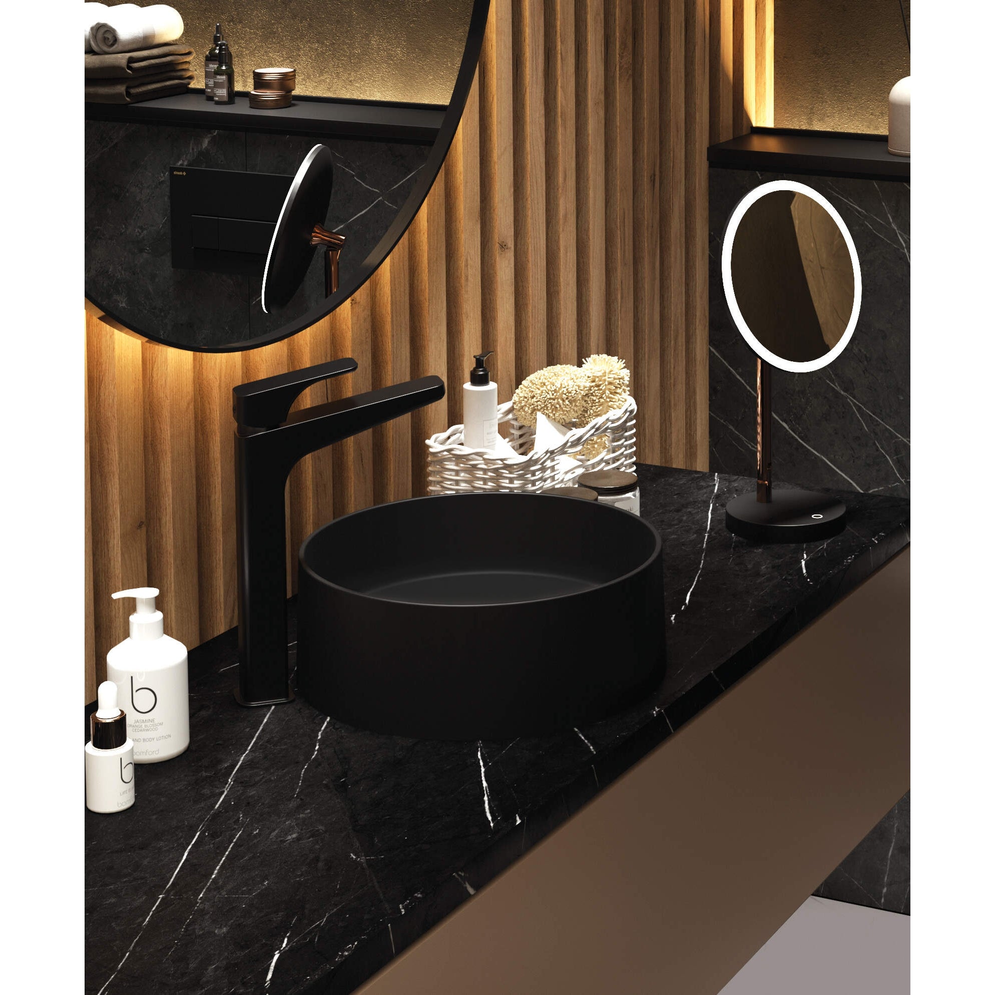 Umywalka granitowa nablatowa Deante Silia CQS_NU4S 4