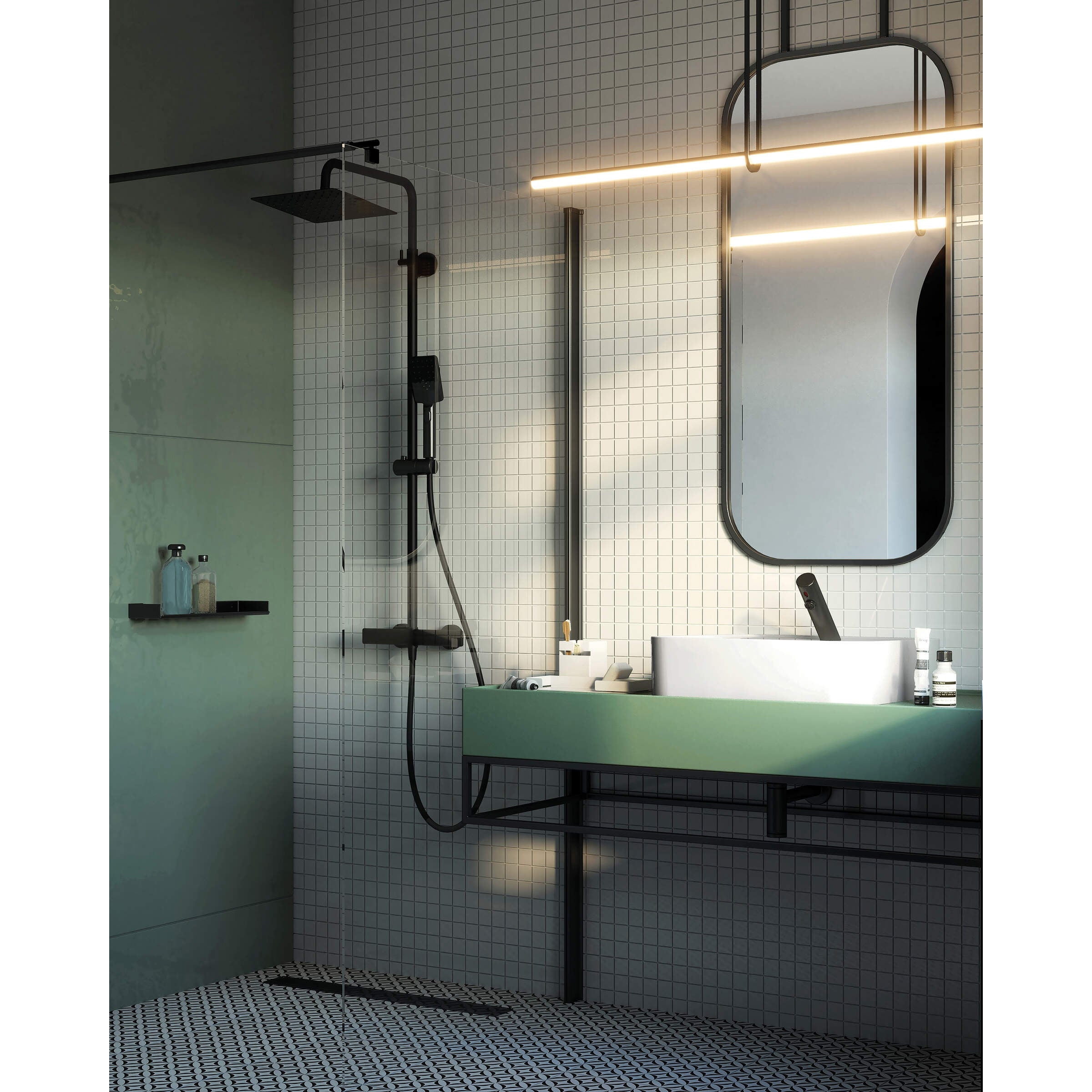 Umywalka ceramiczna wisząca/stawiana Deante Hiacynt New CDY_6U5W 7