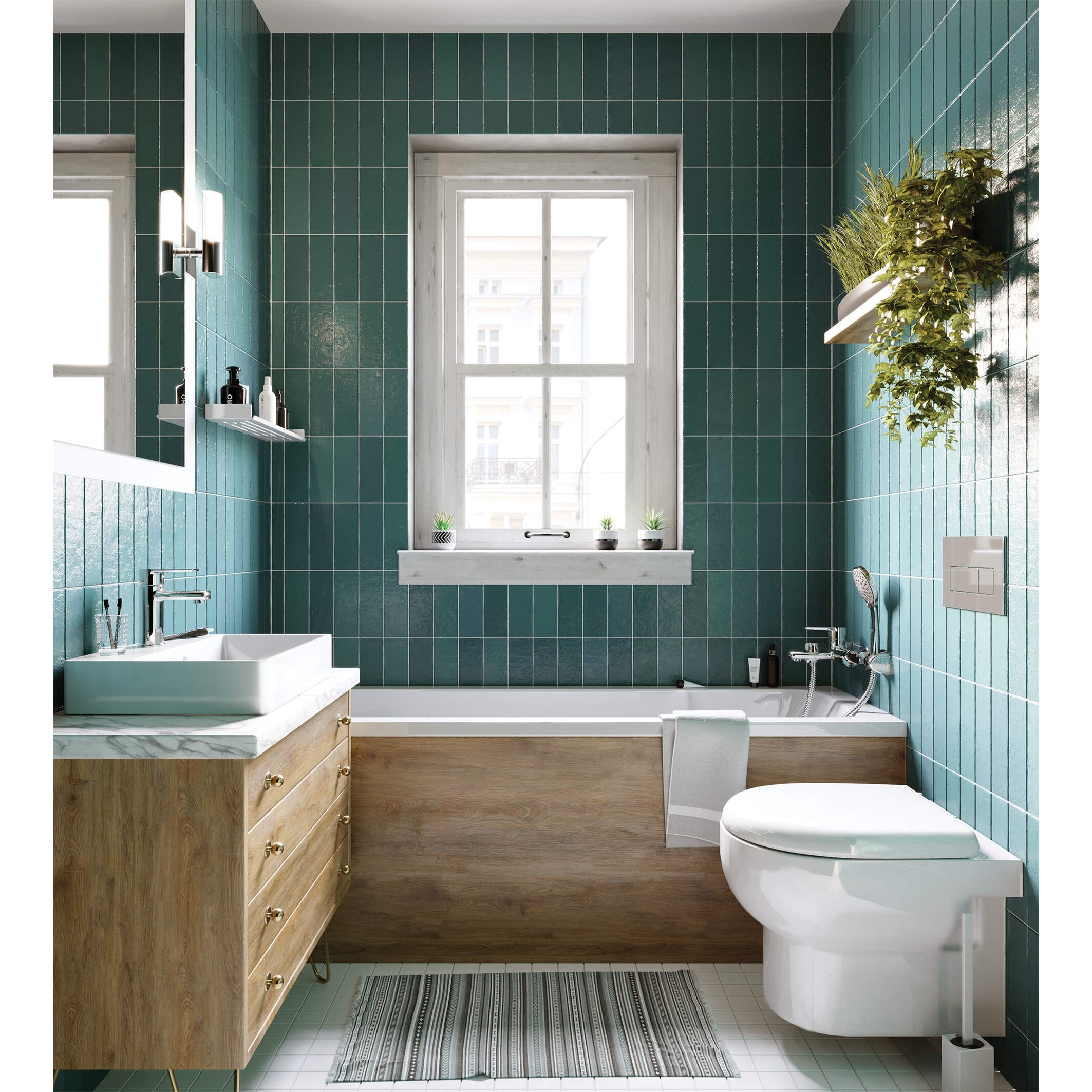 Miska WC z deską bezkołnierzowa Deante Avis CDAD6ZPW 9