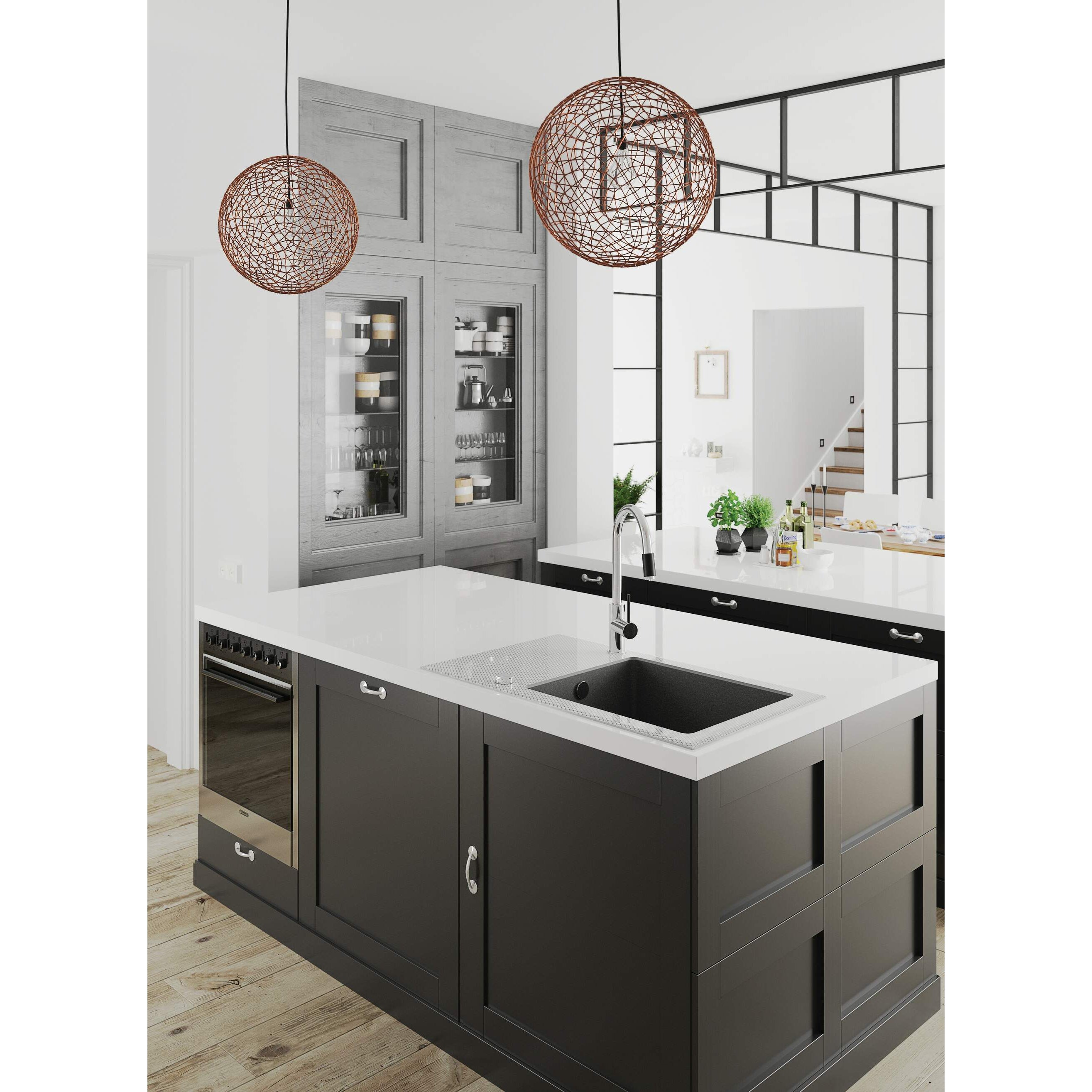 Bateria kuchenna z podłączeniem do filtra wody Deante Aster BCA_064M 4