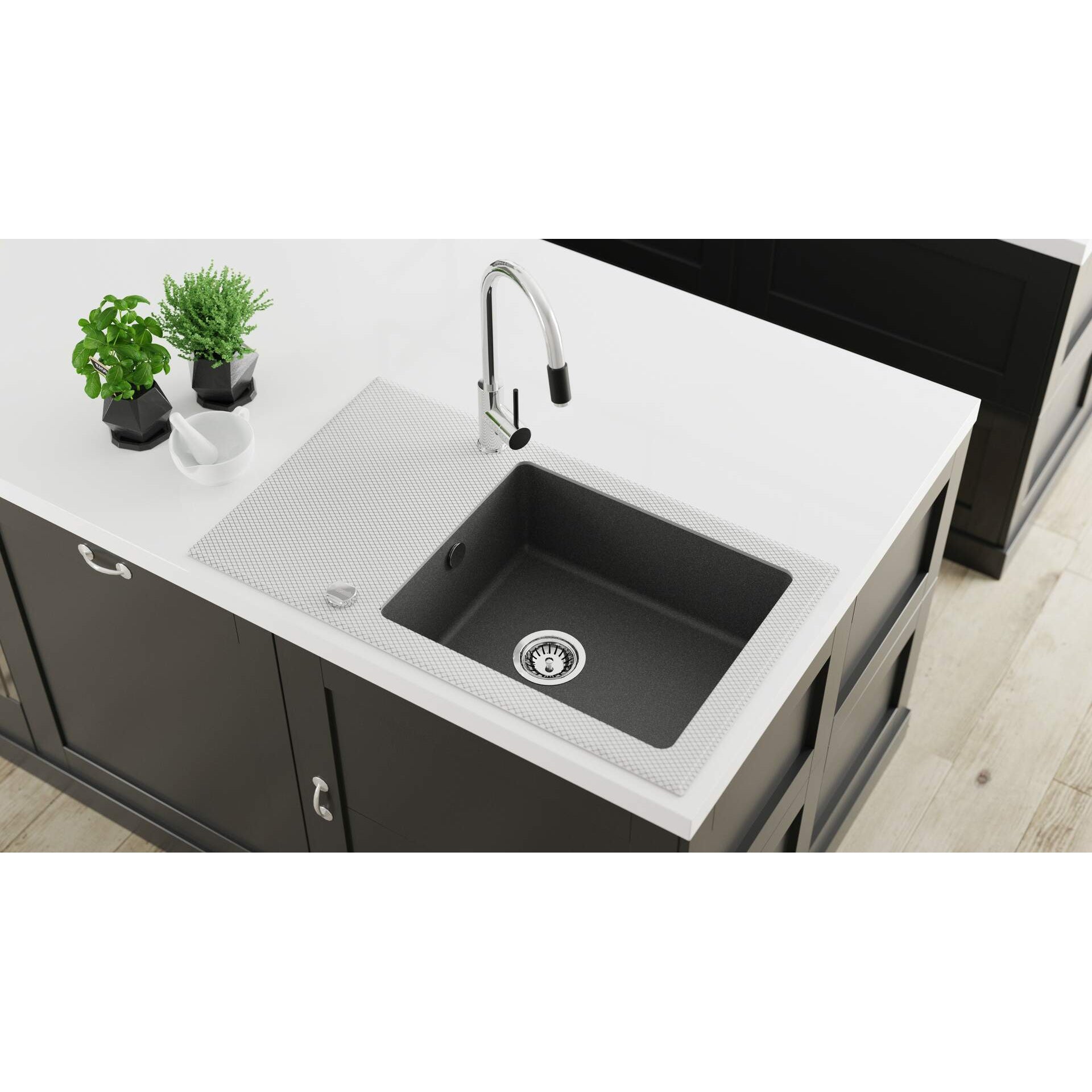 Bateria kuchenna z podłączeniem do filtra wody Deante Aster BCA_064M 5