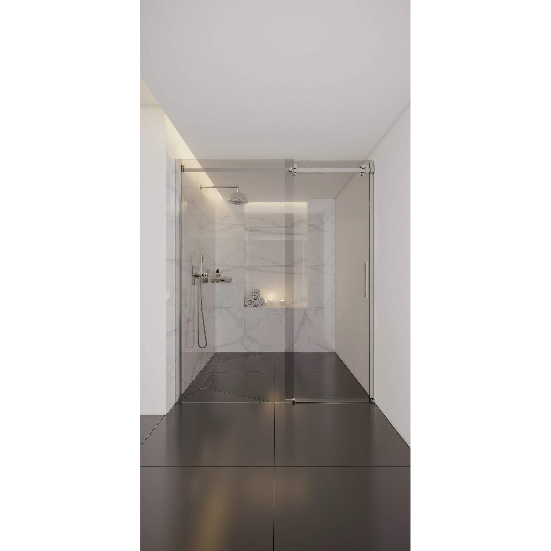 Odpływ liniowy podłogowy 100 cm - ruszt pod płytki Deante KOS_010A 14
