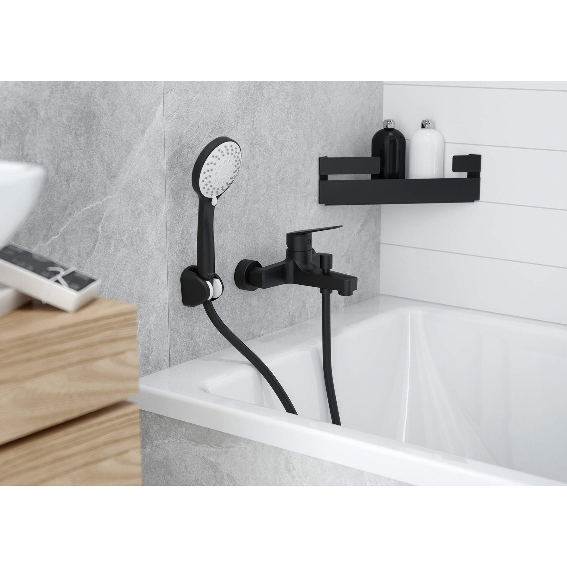 Półka narożna Deante Mokko ADM_N531 7