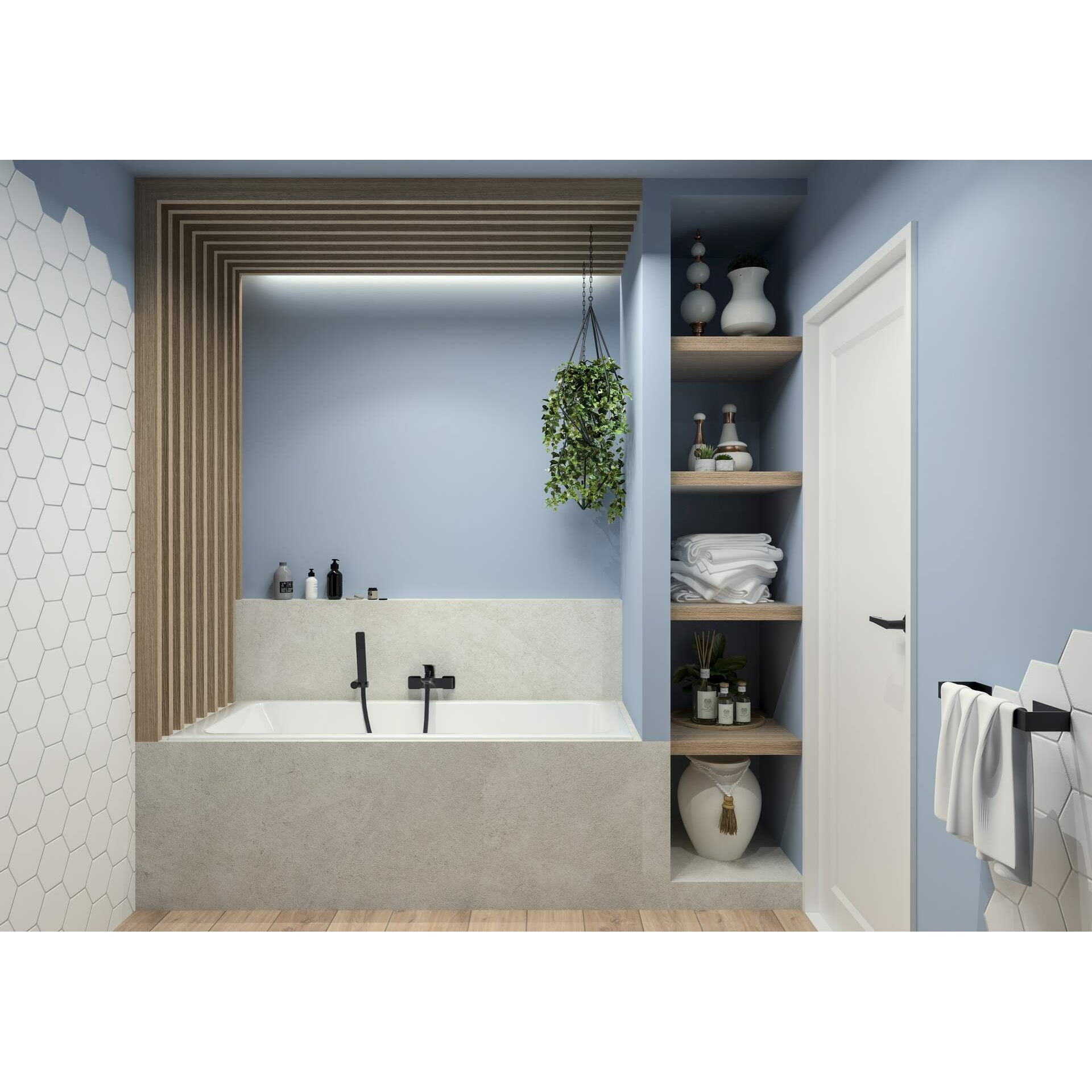 Wieszak ścienny na ręcznik - 30 cm Deante Mokko ADM_N611 9