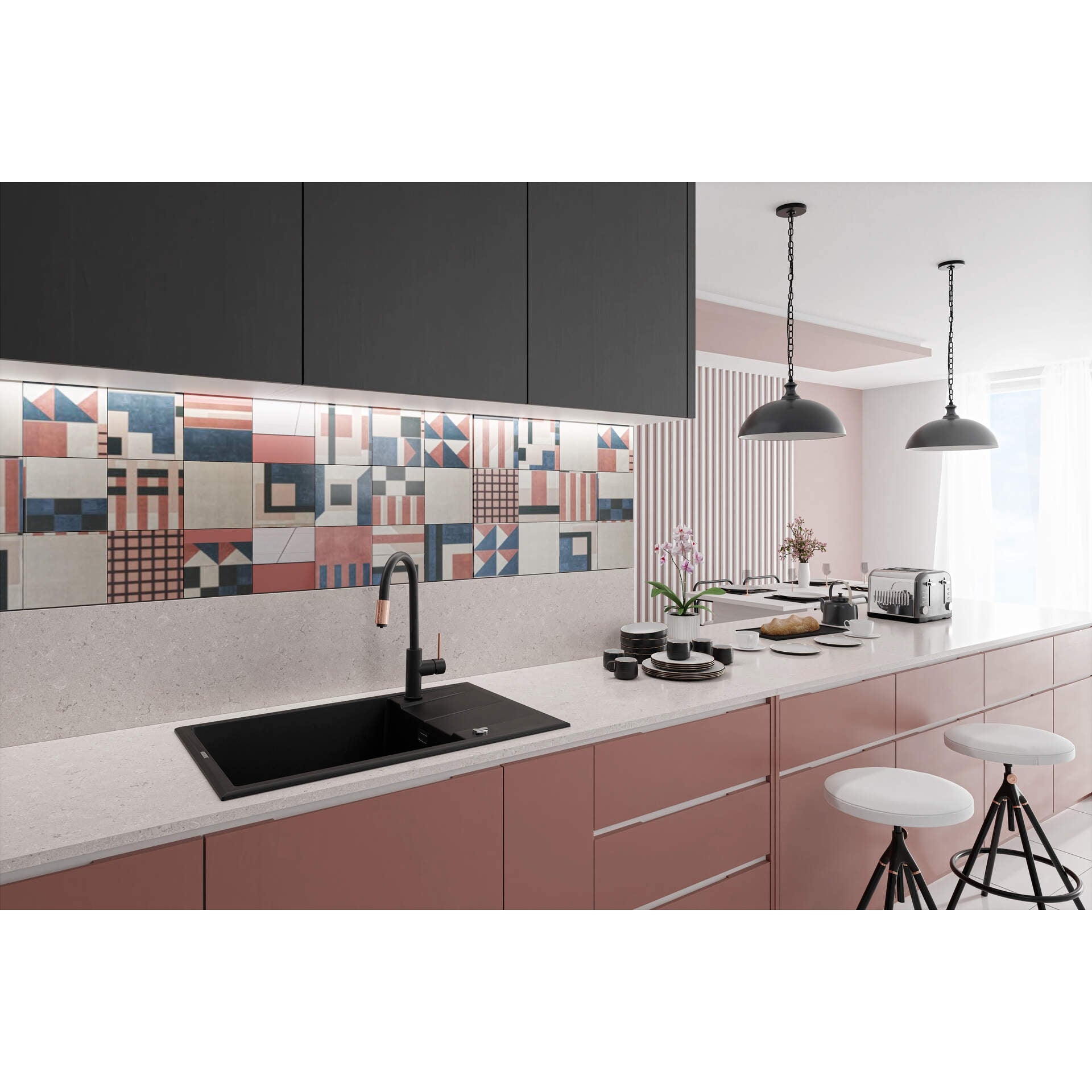 Zlewozmywak granitowy 1-komorowy z ociekaczem Deante Eridan ZQE_N11B 3