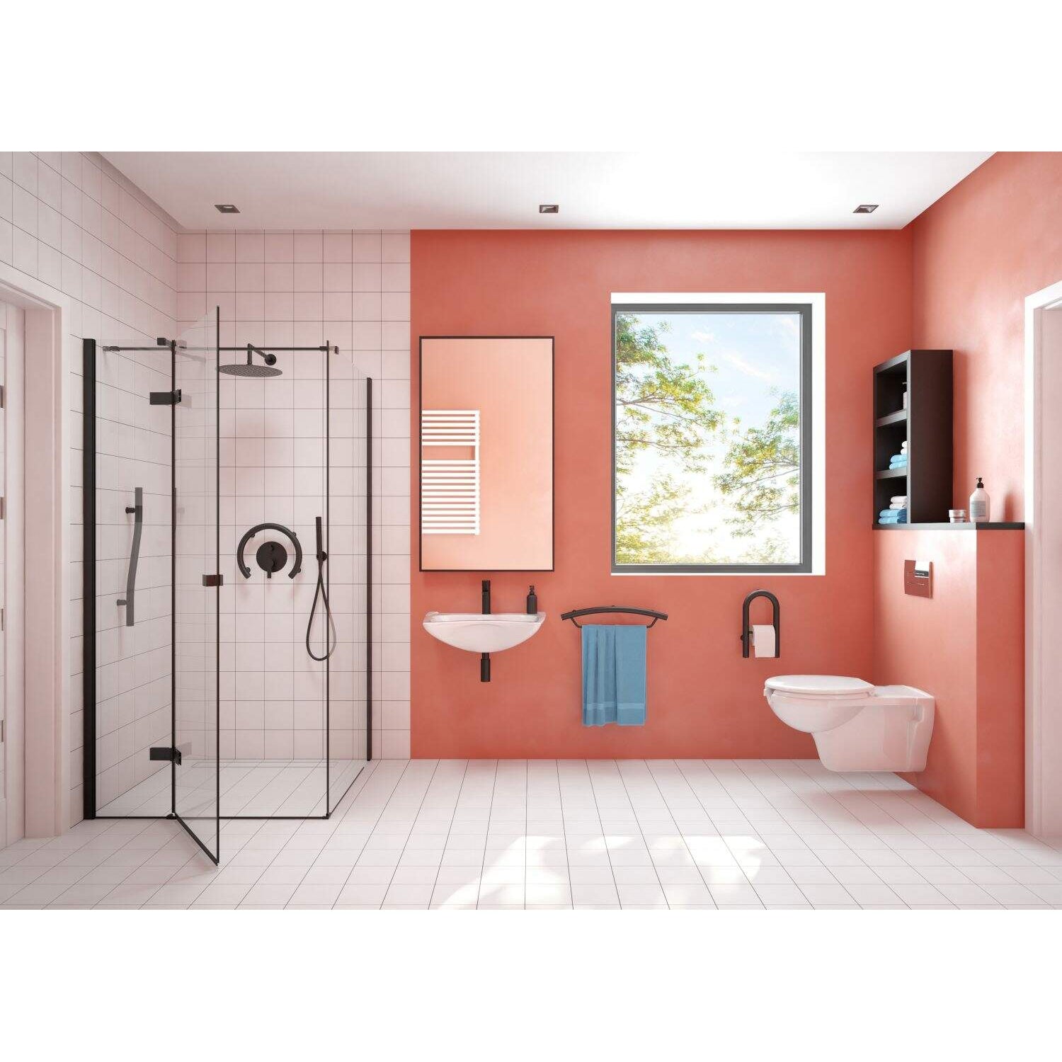 Zestaw prysznicowy podtynkowy Deante Arnika NAC_N9QP 8