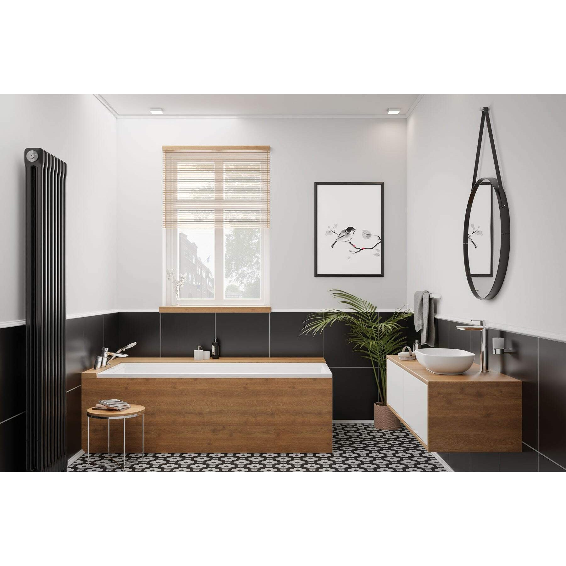 Bateria wannowa 3-otworowa Deante Agawa BQG_013M 3