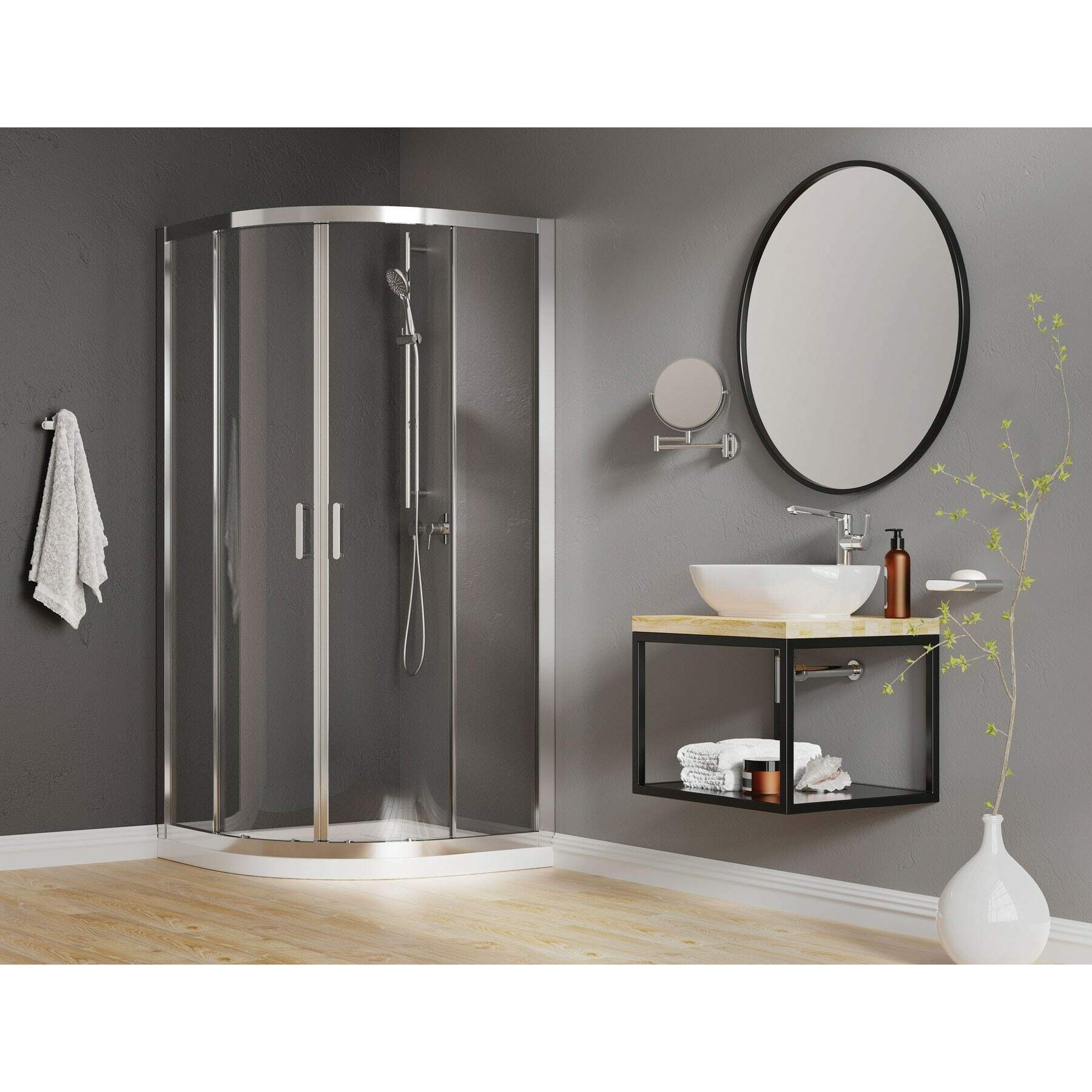 Przyłącze kątowe okrągłe Deante Cascada NAC_054K 4