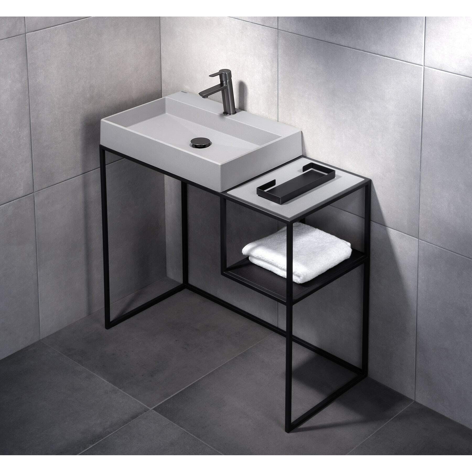 Półka kamienna do konsoli lub słupka - system modułowy Deante Correo CBL_S30B 4