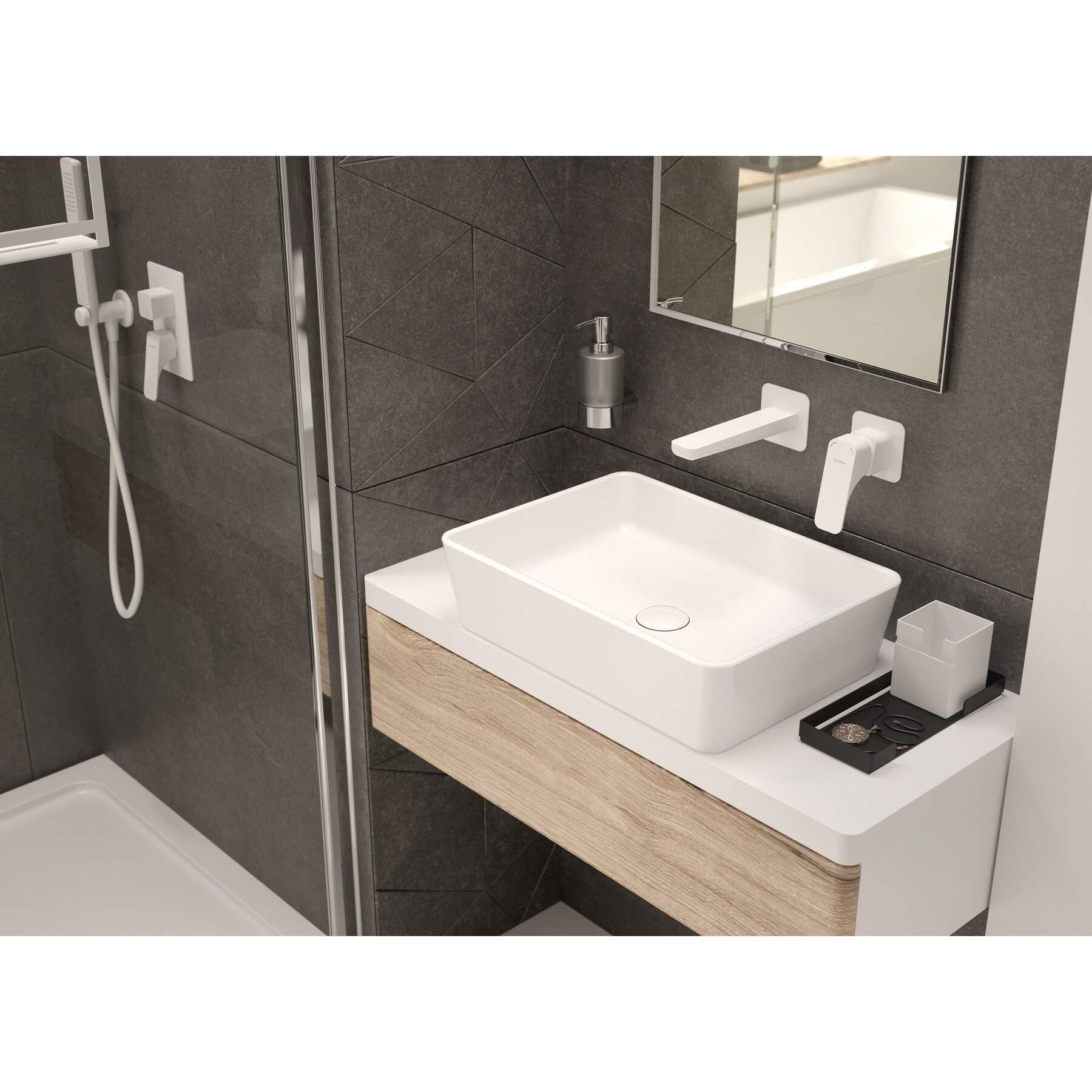Bateria umywalkowa podtynkowa Deante Hiacynt BQH_A54L 3