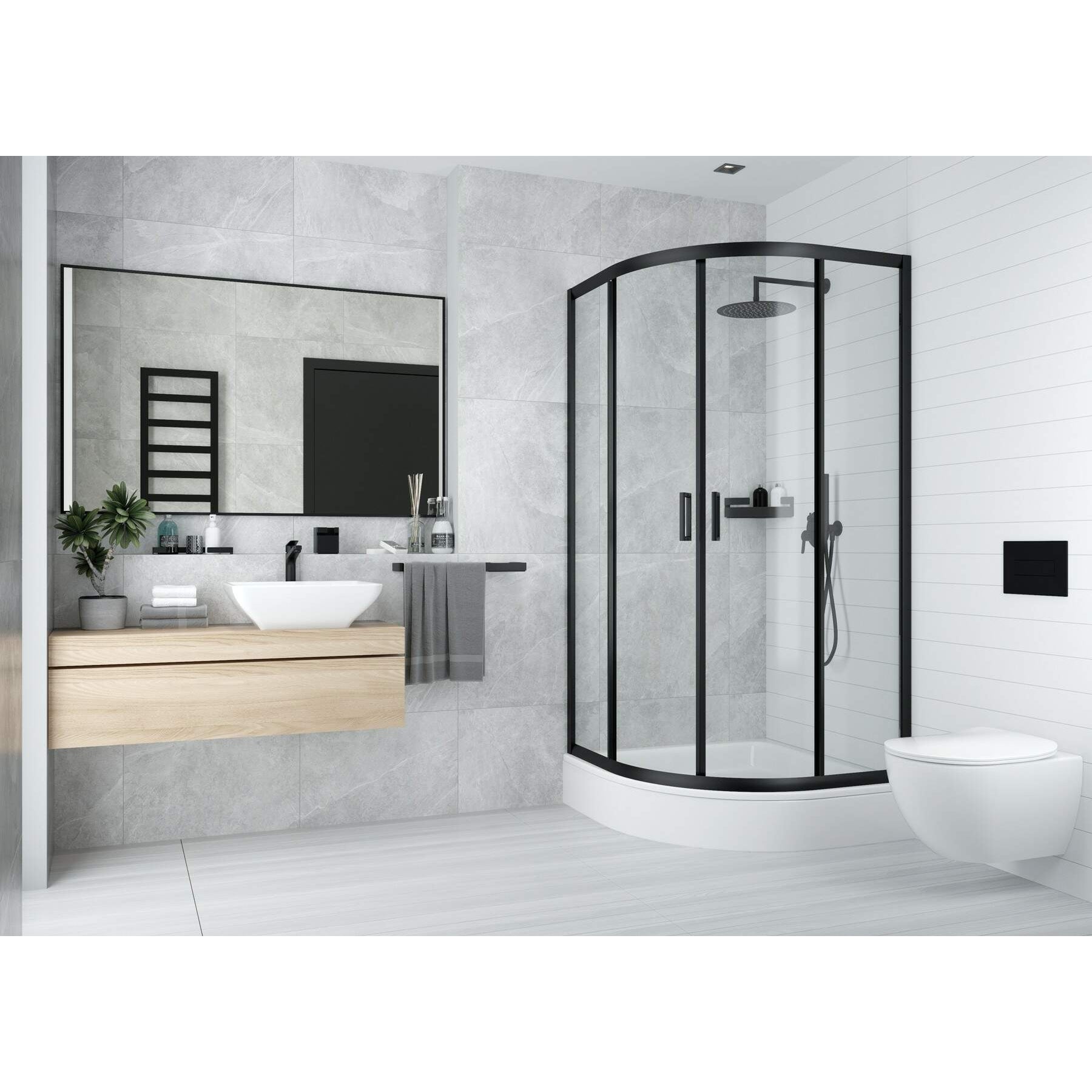 Zestaw prysznicowy podtynkowy Deante Arnika NAC_N9QP 6