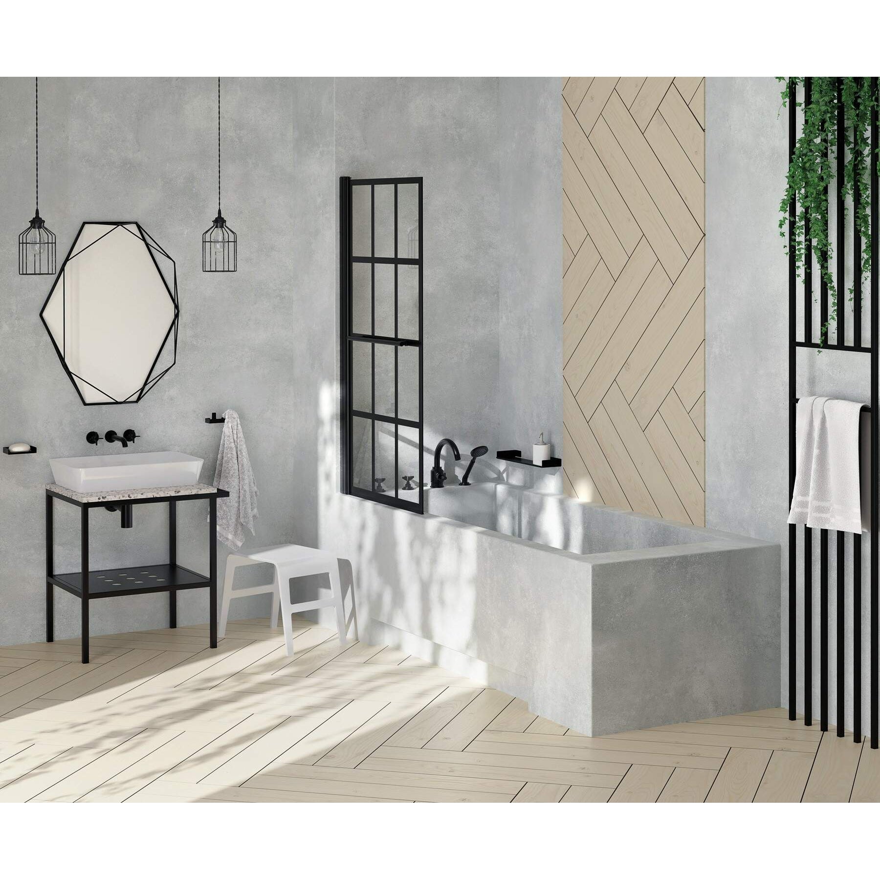 Umywalka ceramiczna nablatowa - 60x40 cm Deante Tess CDS_6U6S 12