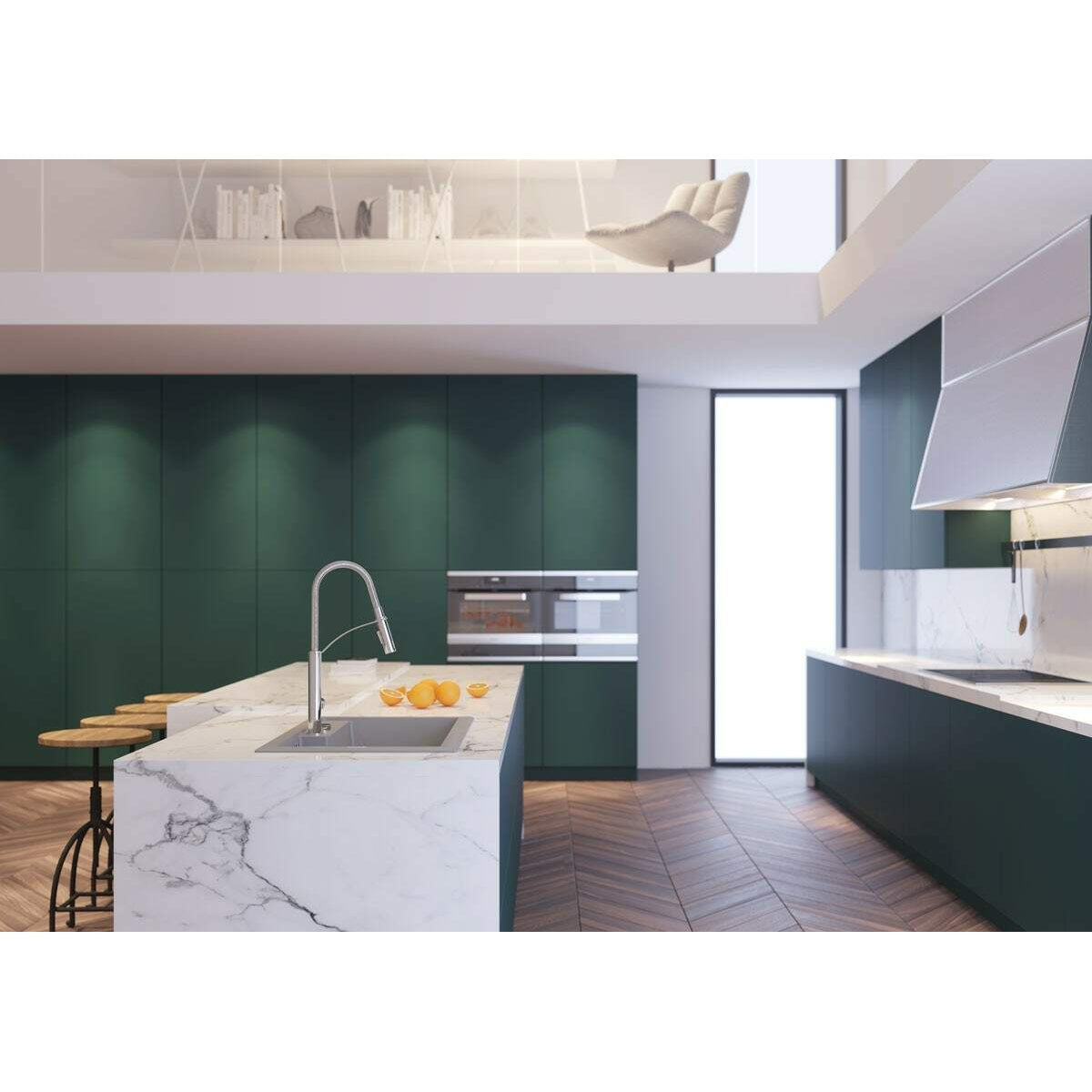 Zlewozmywak granitowy 1-komorowy Deante Eridan ZQE_S10B 4