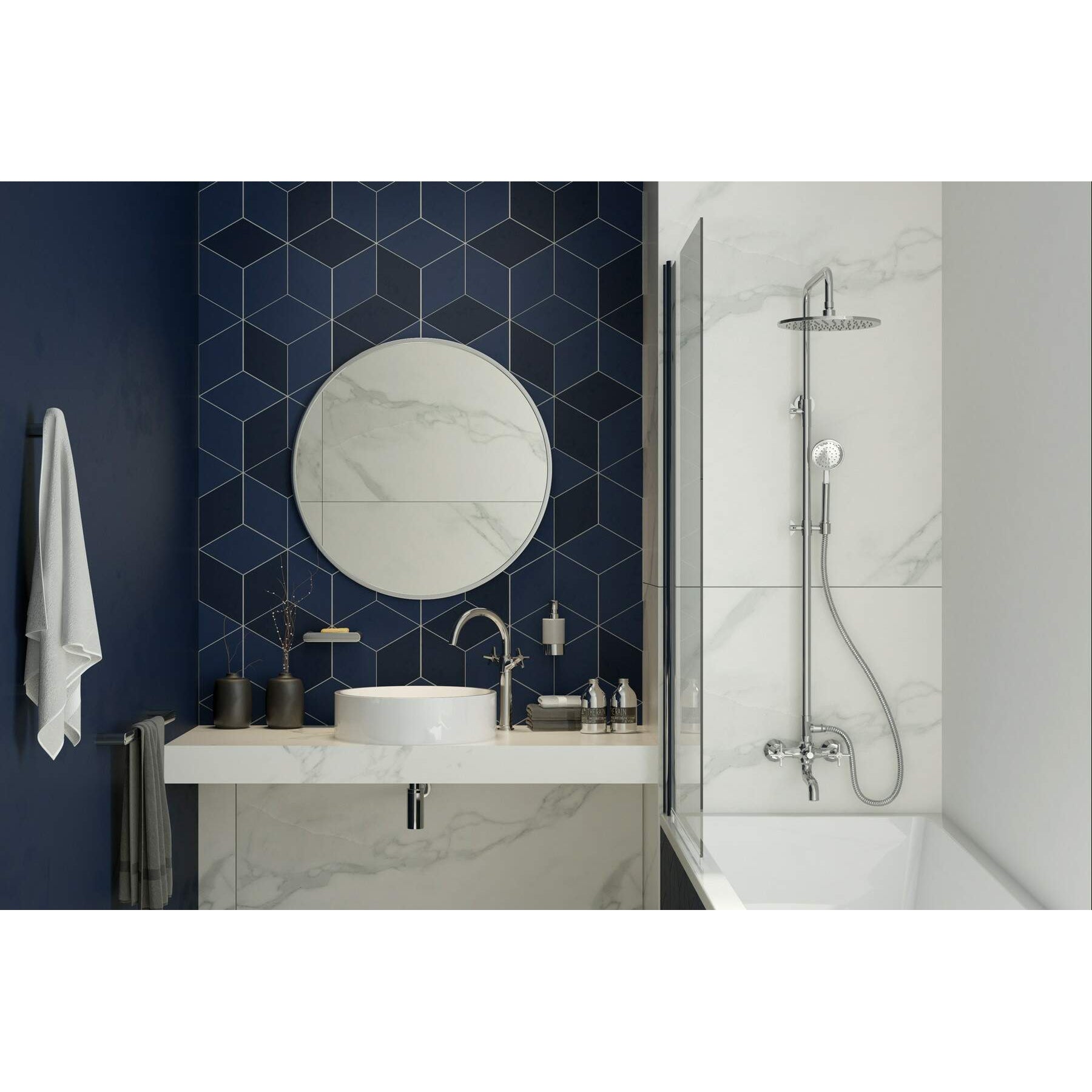 Bateria umywalkowa wysoka Deante Temisto BQT_025D 2