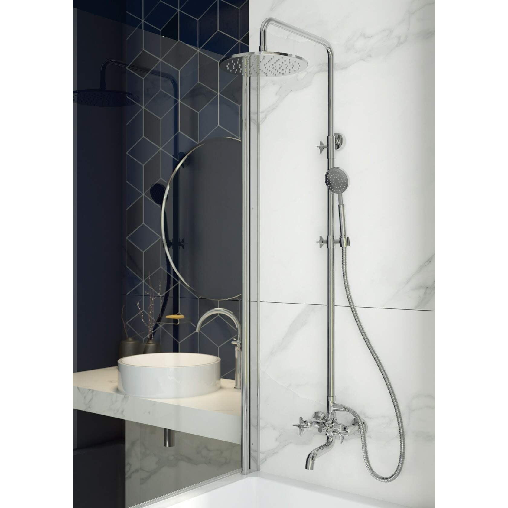 Bateria umywalkowa wysoka Deante Temisto BQT_025D 3