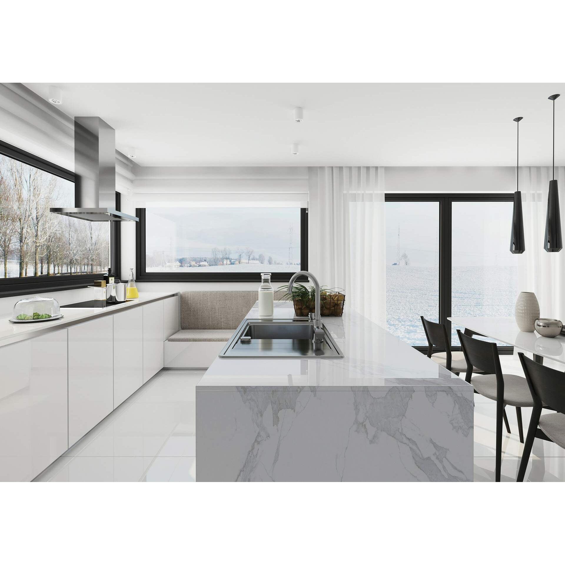 Bateria kuchenna z podłączeniem do filtra wody Deante BCH_064M 3