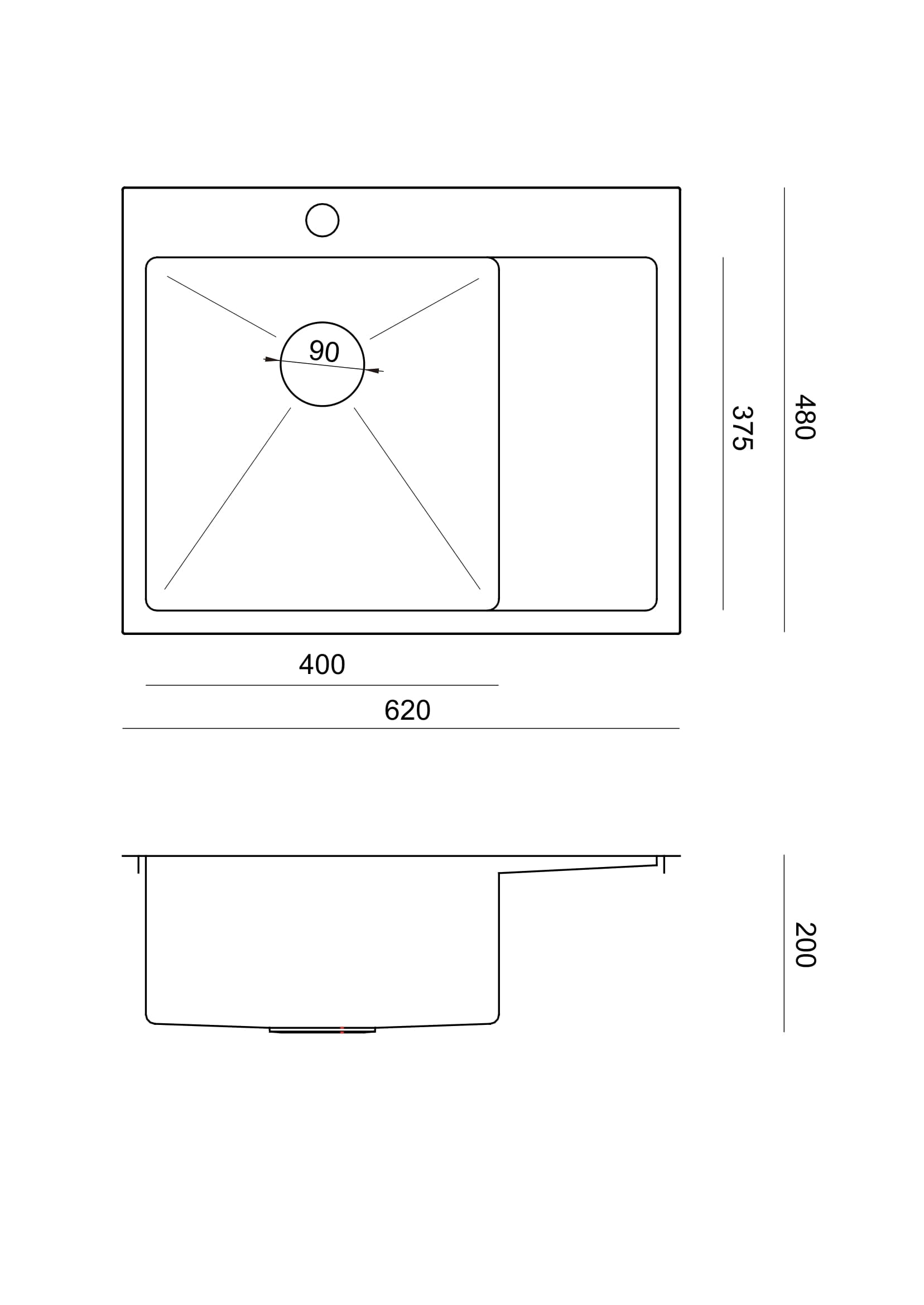 Zlewozmywak stalowy Quadron RUSSEL 116 SteelQ PVD miedziany HB7911PVDBSC1
