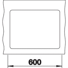 Zlewozmywak BLANCO Subline 340/160-F Silgranit