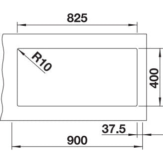 Zlewozmywak BLANCO Subline 480/320-U Silgranit