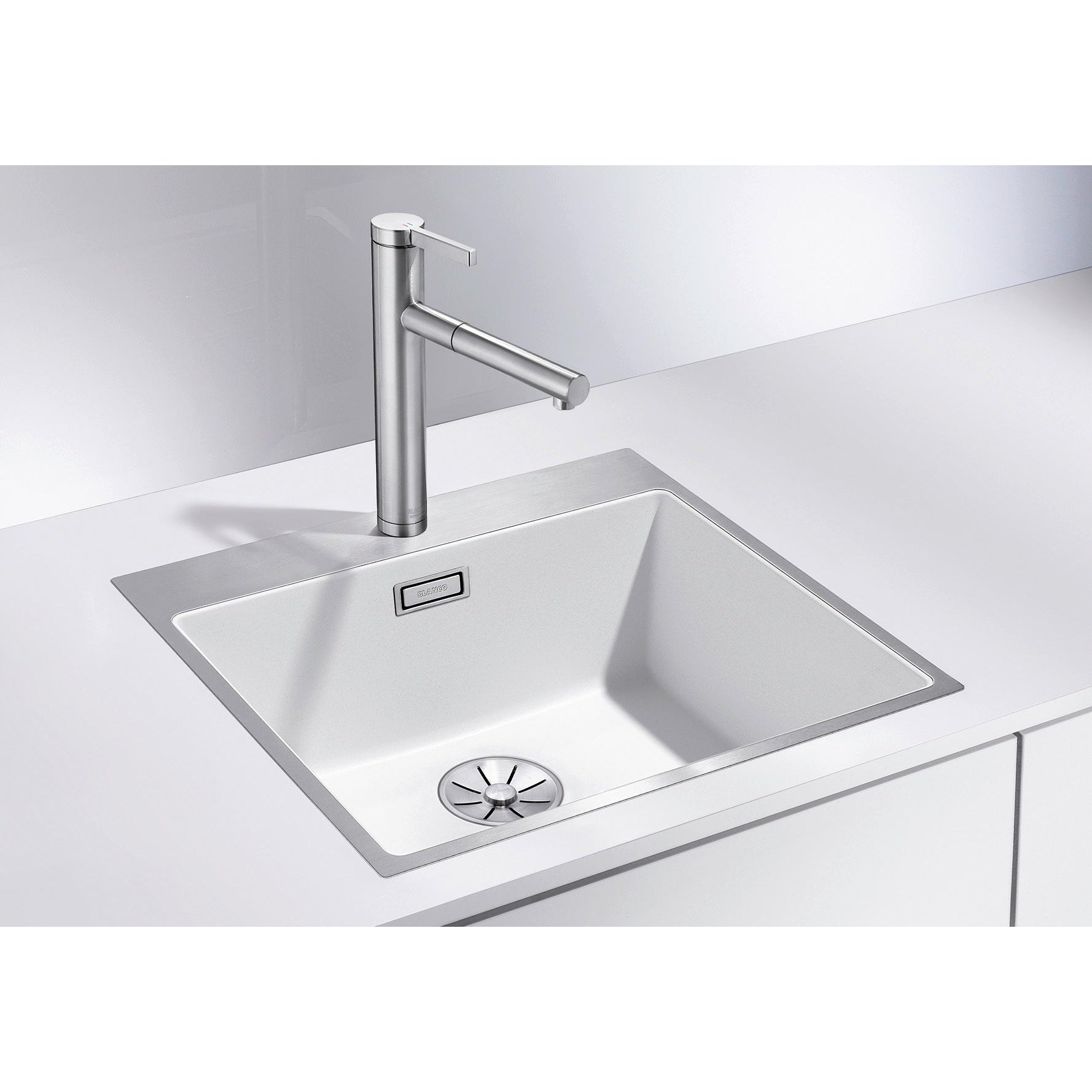 Zlewozmywak BLANCO Subline 500-IF SteelFrame, z opcją korka