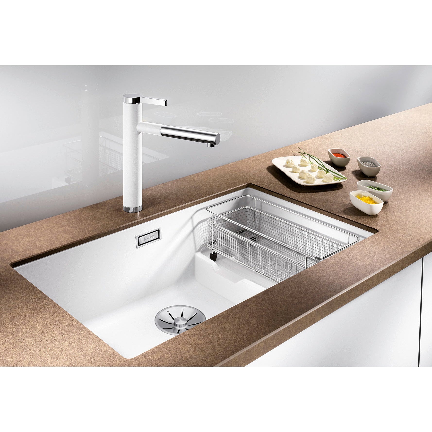 Zlewozmywak BLANCO Subline 700-U Level, Silgranit