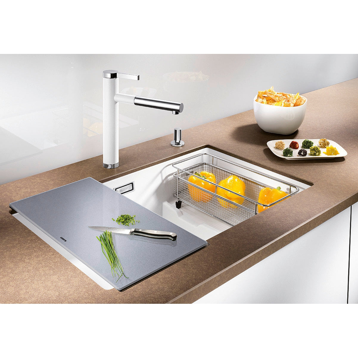 Zlewozmywak BLANCO Subline 700-U Level, Silgranit