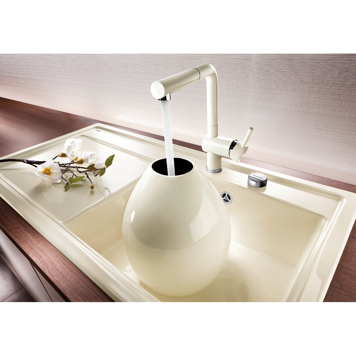 Zlewozmywak BLANCO Zenar XL 6 S Silgranit PuraDur, z korkiem automatycznym