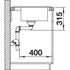 Zlewozmywak BLANCO Zenar XL 6 S Silgranit PuraDur, z korkiem automatycznym