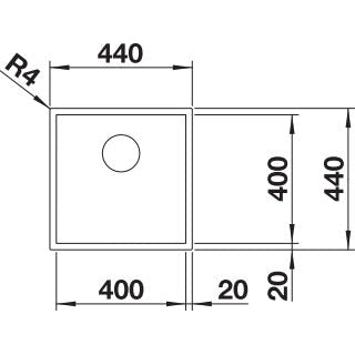 Zlewozmywak BLANCO Zerox 400-U