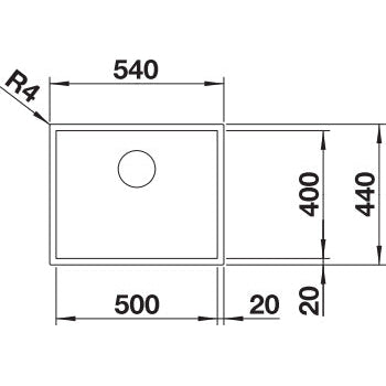 Zlewozmywak BLANCO Zerox 500-U