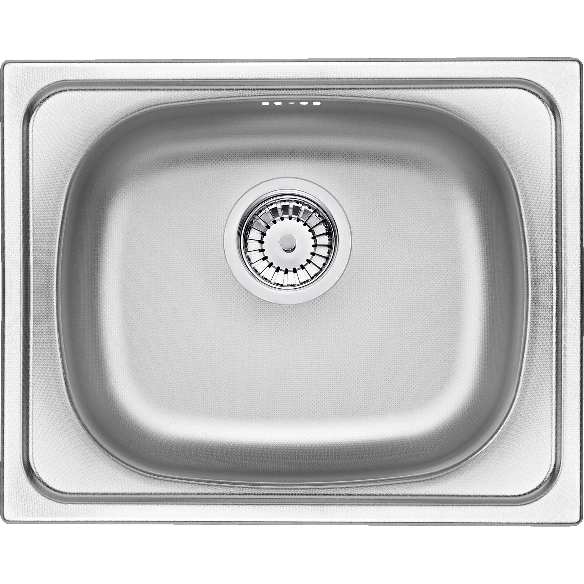 Zlewozmywak stalowy 1-komorowy Deante Techno ZEU_310A 1