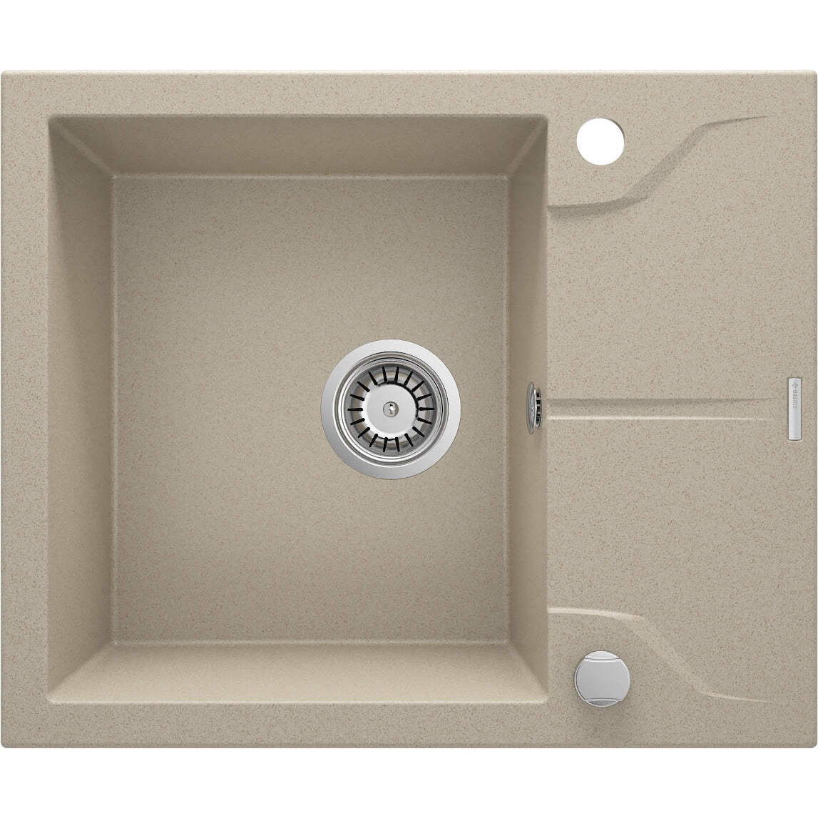 Zlewozmywak granitowy 1-komorowy z ociekaczem Deante Andante ZQN_711A 1