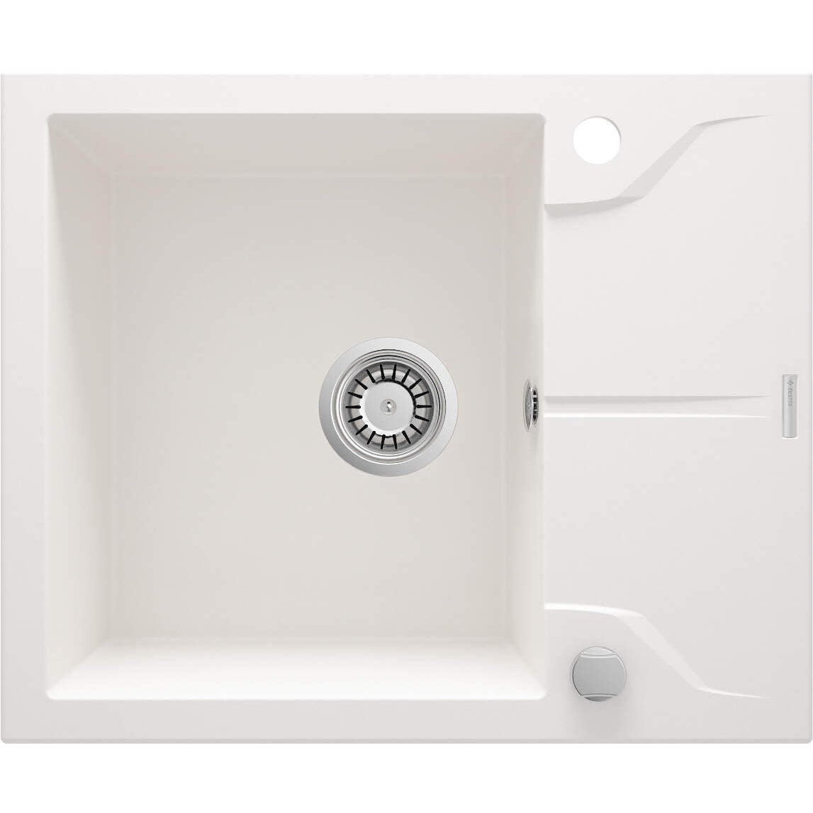 Zlewozmywak granitowy 1-komorowy z ociekaczem Deante Andante ZQN_A11A 1