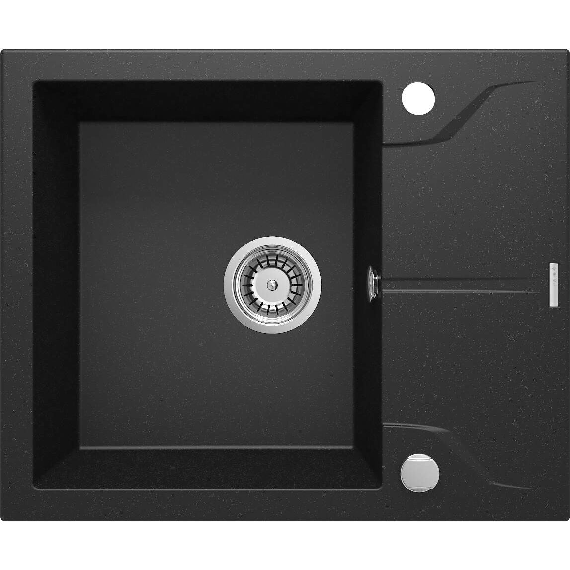 Zlewozmywak granitowy 1-komorowy z ociekaczem Deante Andante ZQN_G11A 1