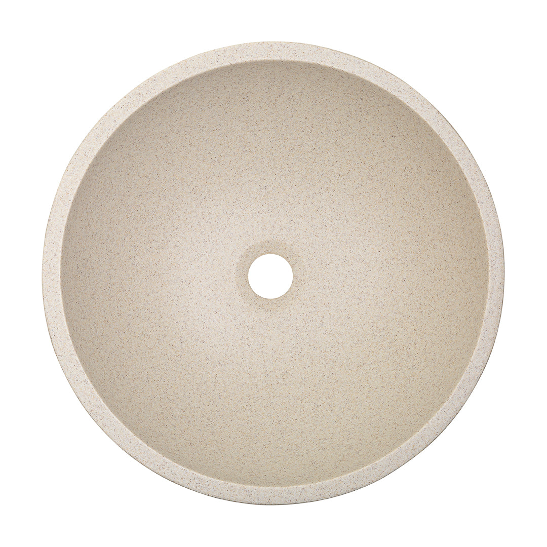 Umywalka nablatowa granitowa Laveo Amber