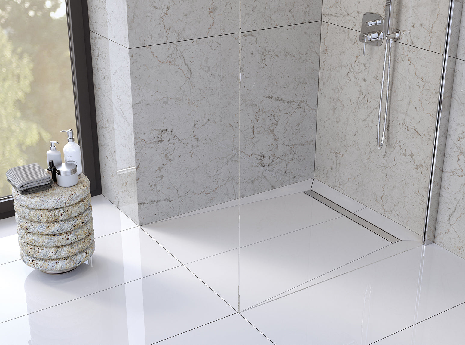 Odpływ liniowy 70 cm Laveo Basso