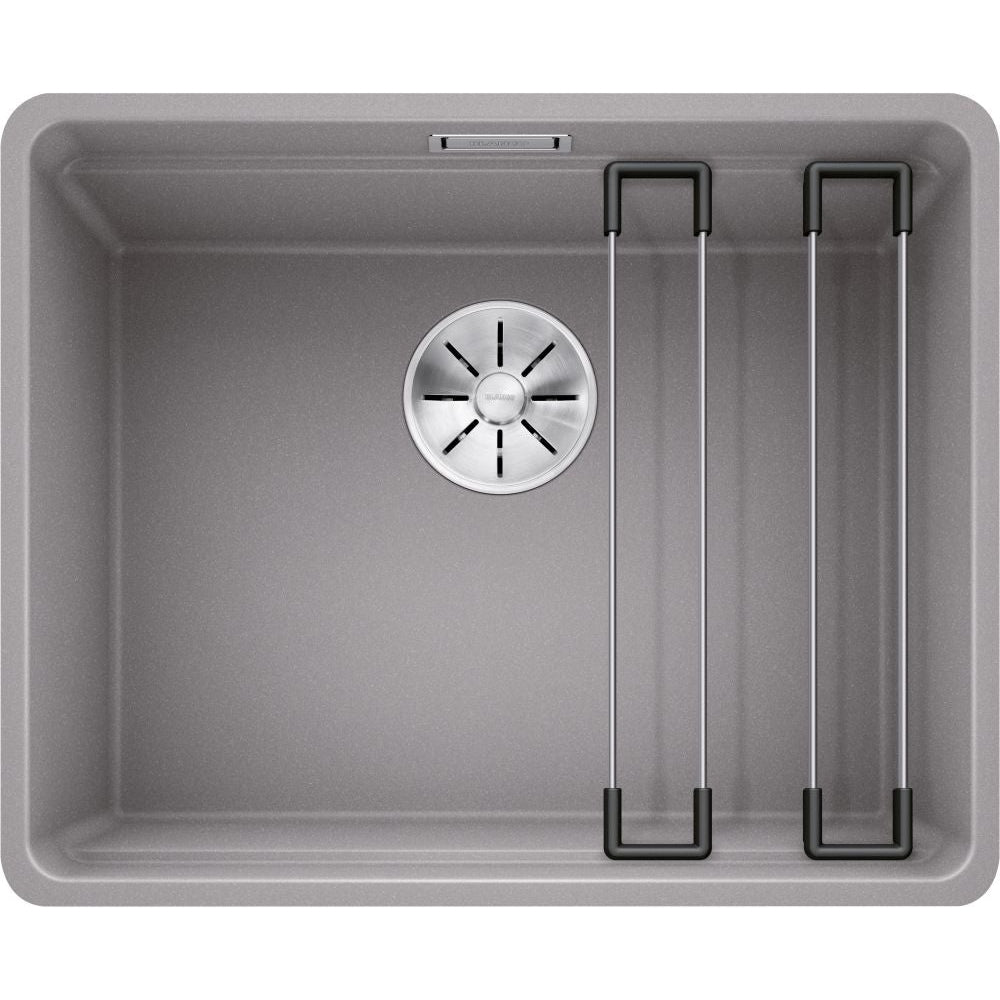BLANCO ETAGON 500-F Silgranit PuraDur Alumetalik, InFino, szyny - Frapeti