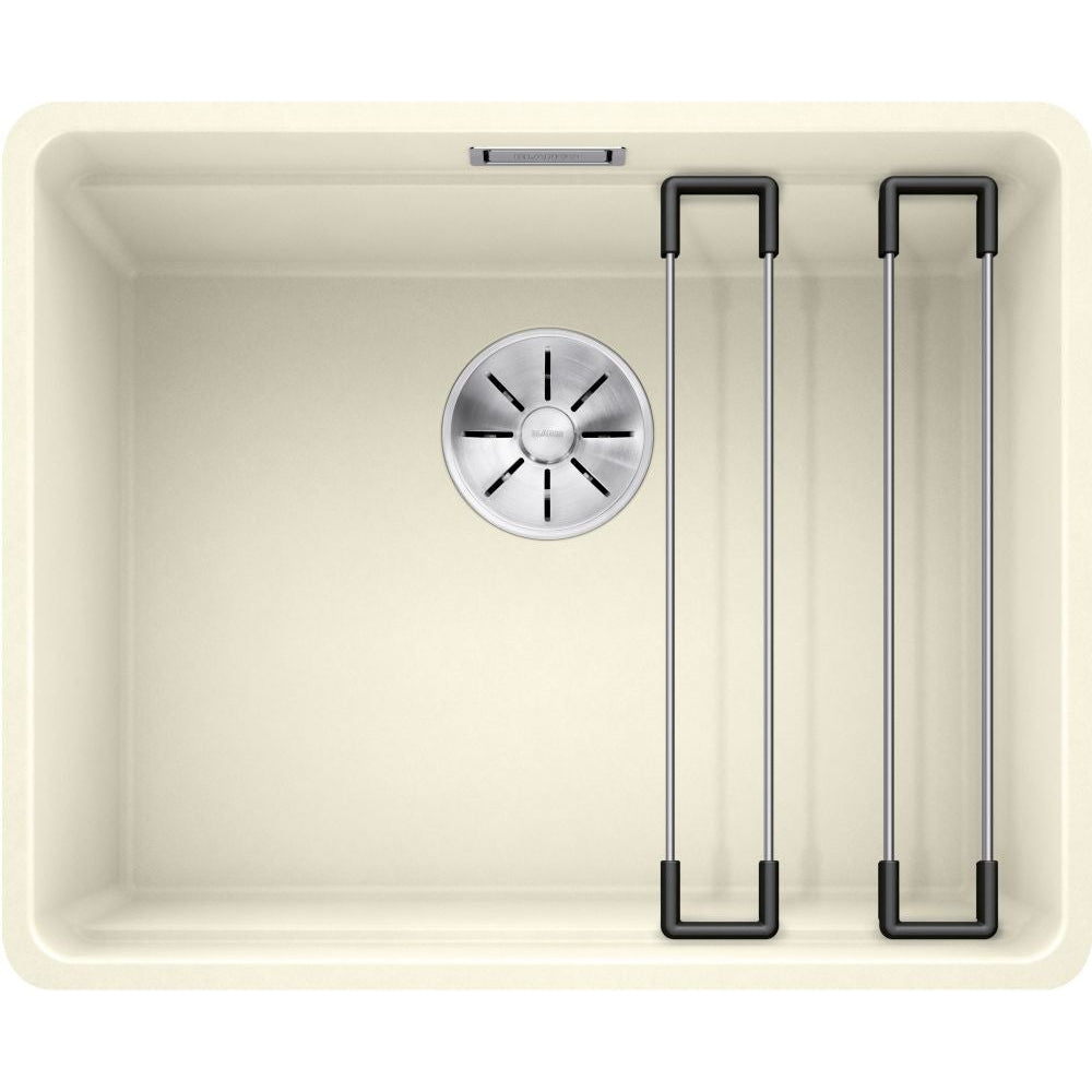 BLANCO ETAGON 500-F Silgranit PuraDur Jaśmin, InFino, szyny - Frapeti