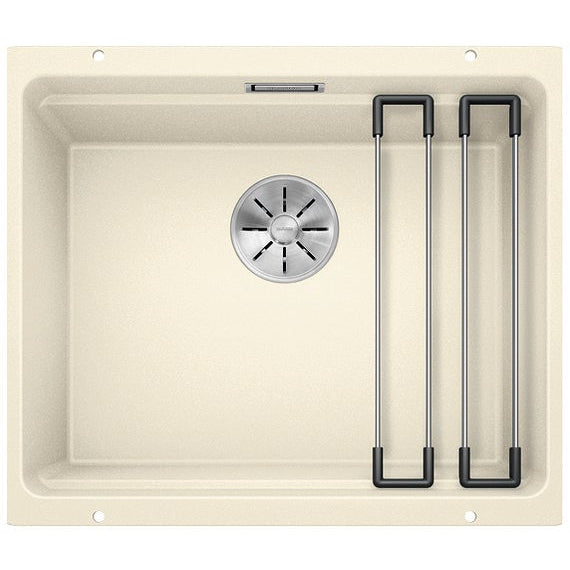 BLANCO ETAGON 500-U Silgranit PuraDur Jaśmin, InFino, szyny - Frapeti