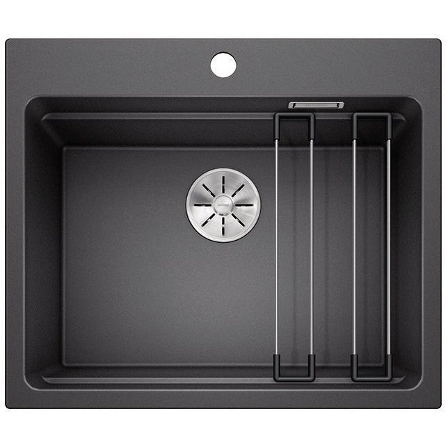 BLANCO ETAGON 6 Silgranit PuraDur Antracyt, InFino, szyny - Frapeti