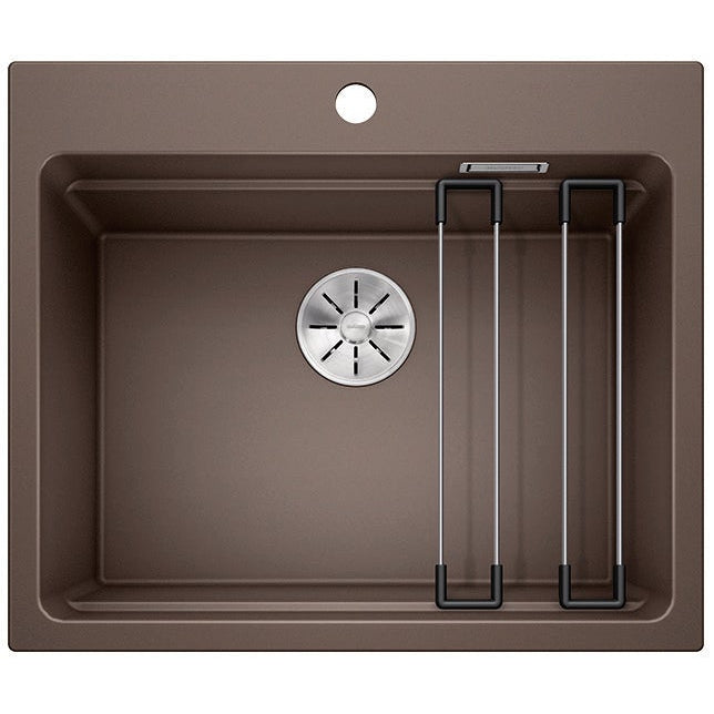 BLANCO ETAGON 6 Silgranit PuraDur Kawowy, InFino, szyny - Frapeti