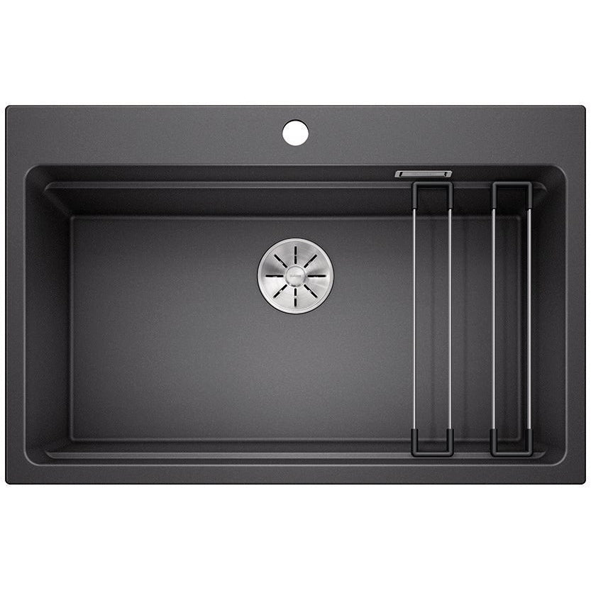 BLANCO ETAGON 8 Silgranit PuraDur Antracyt, InFino, szyny - Frapeti