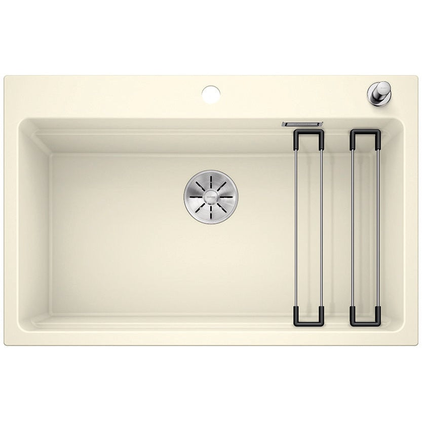 BLANCO ETAGON 8 Silgranit PuraDur Jaśmin, korek auto., InFino, szyny - Frapeti