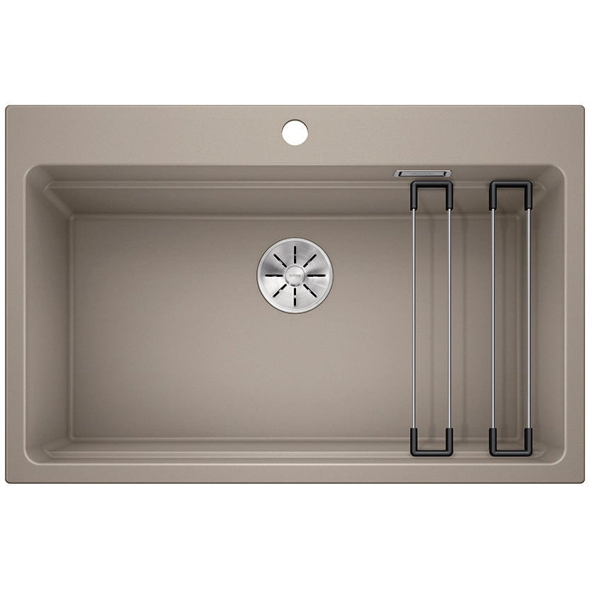 BLANCO ETAGON 8 Silgranit PuraDur Tartufo, InFino, szyny - Frapeti