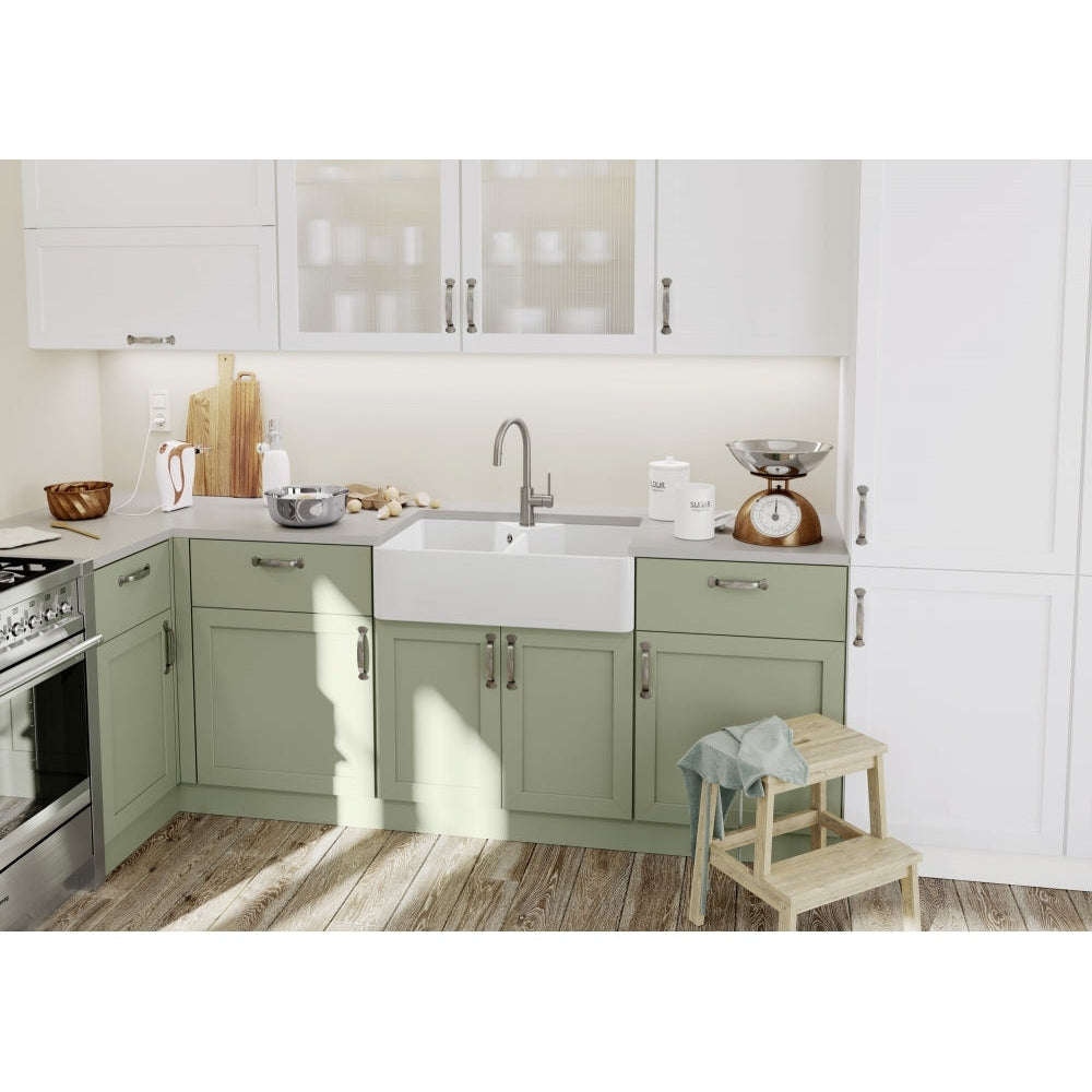 Zlewozmywak ceramiczny farmerski BLANCO Villae Farmhouse Double