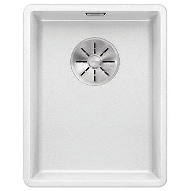 BLANCO SUBLINE 320-F Silgranit PuraDur Biały, InFino - Frapeti