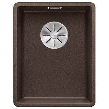BLANCO SUBLINE 320-F Silgranit PuraDur Kawowy, InFino - Frapeti