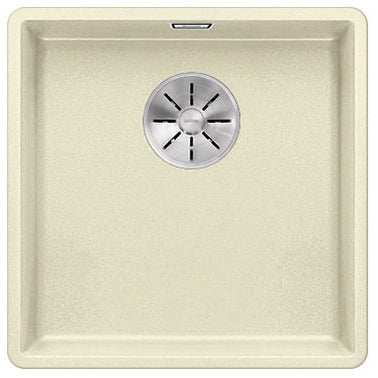 BLANCO SUBLINE 400-F Silgranit PuraDur Jaśmin, InFino - Frapeti