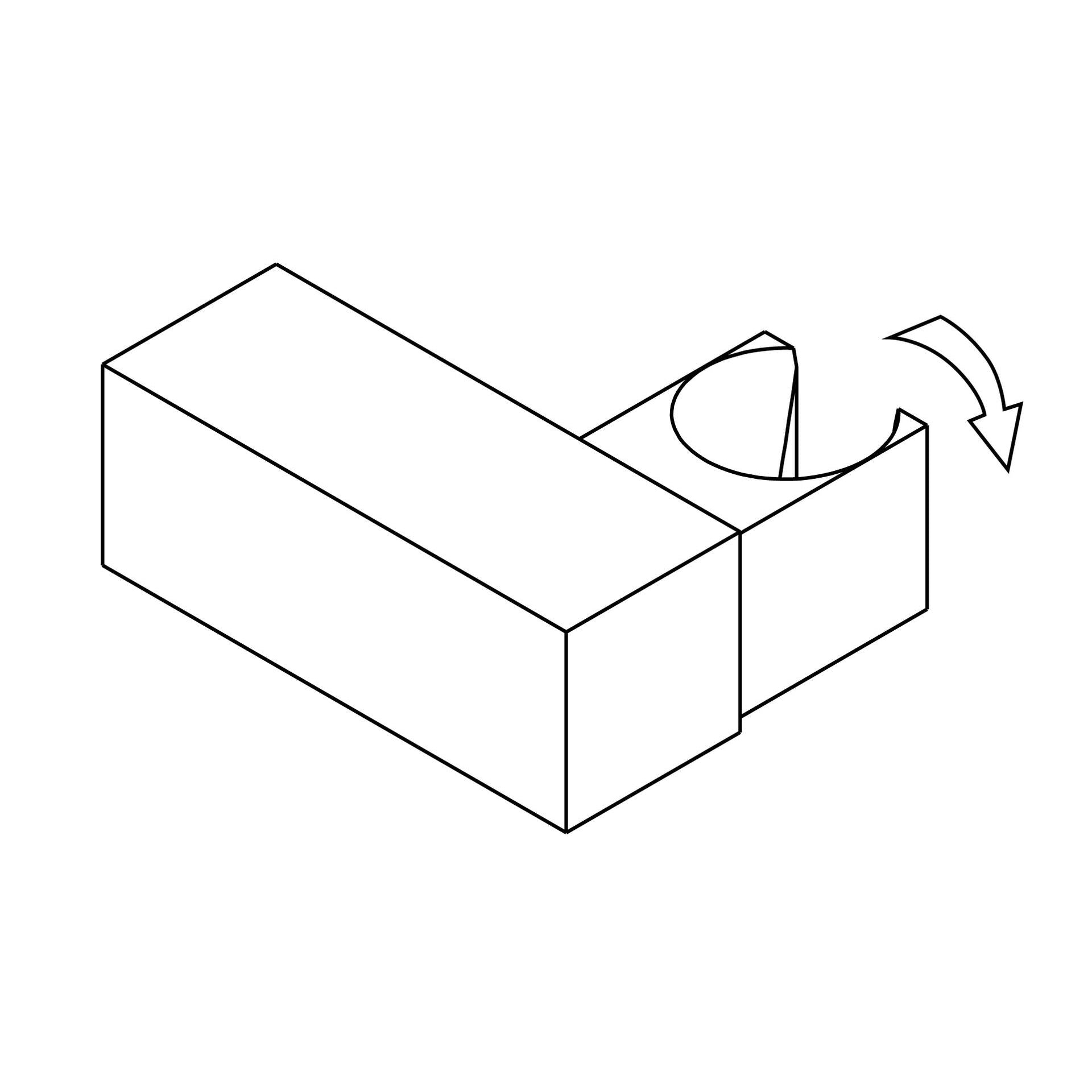 Uchwyt punktowy słuchawki Deante Square ANQ_021U 2