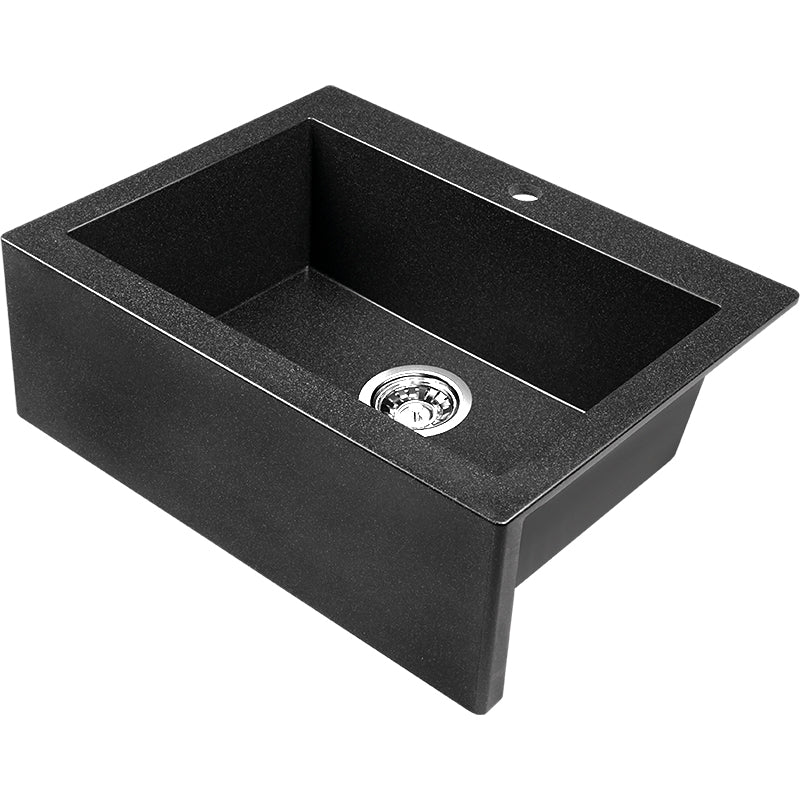 Zlewozmywak farmerski granitowy jednokomorowy Laveo Komodo 63 cm